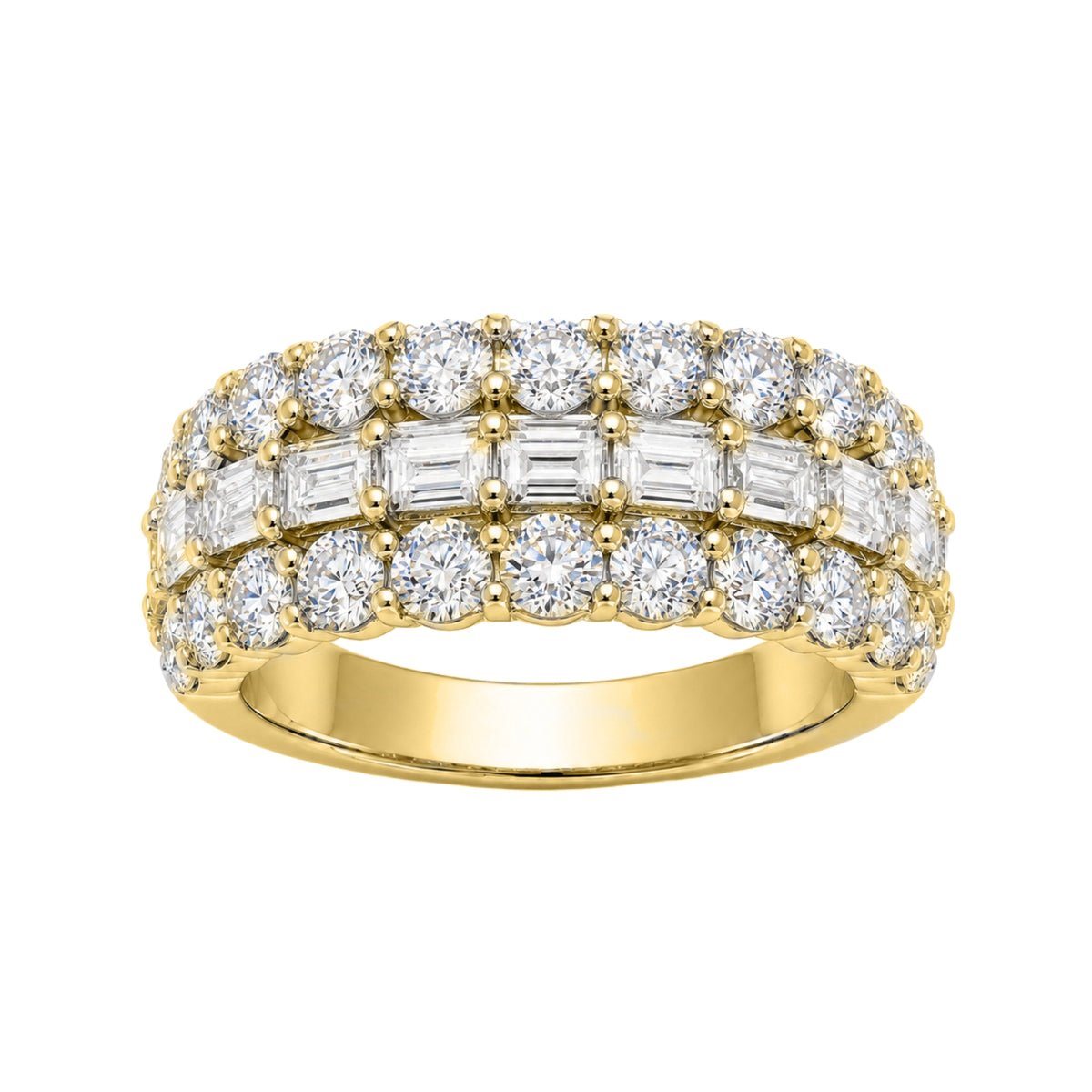 4.1 ctw Round Band Wedding Ring