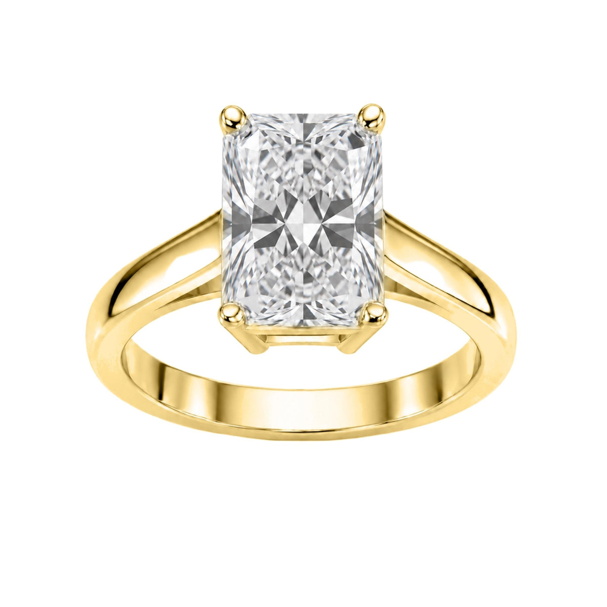 1-6 ctw Radiant Solitaire Engagement Ring