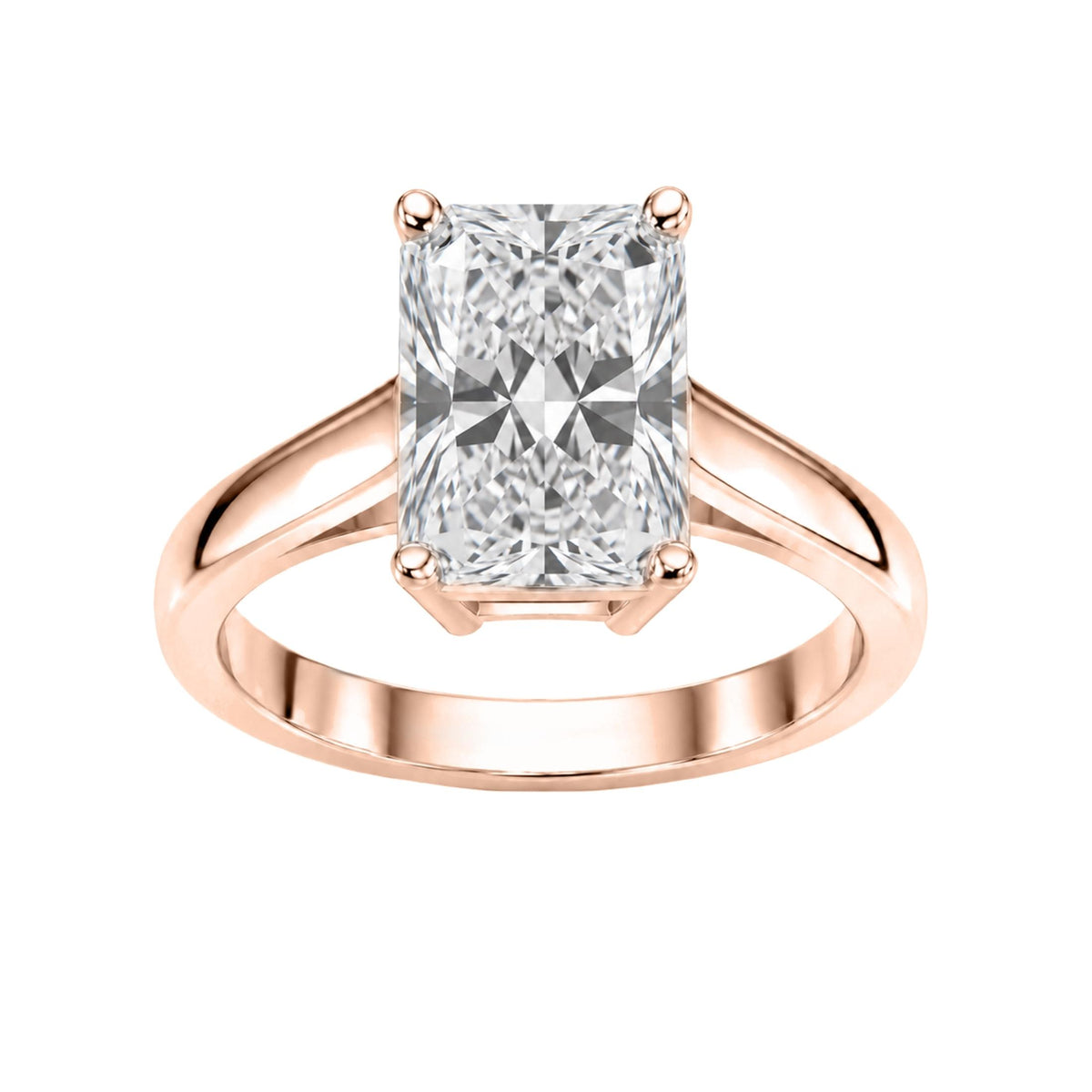 1-6 ctw Radiant Solitaire Engagement Ring
