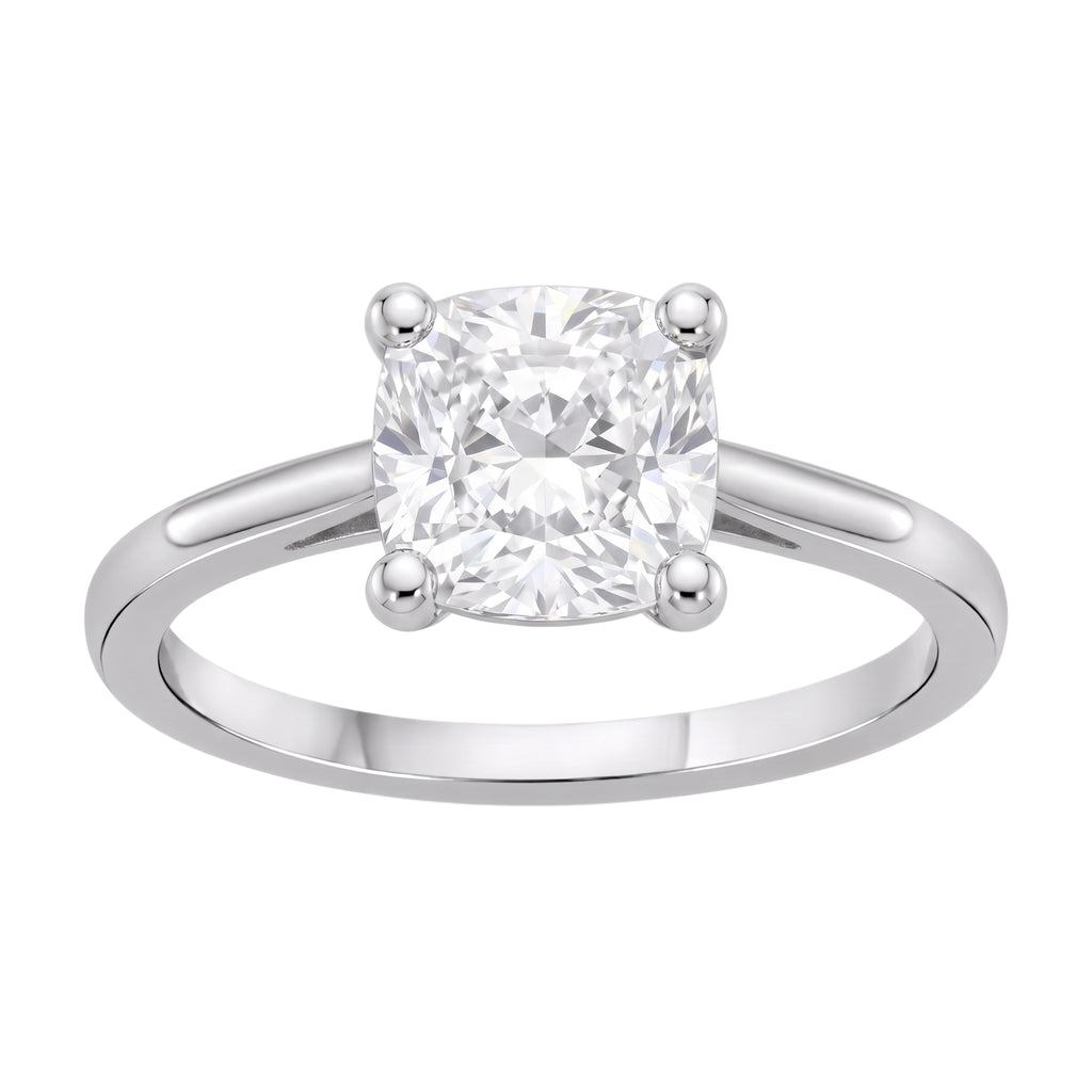 1-6 ctw Cushion Solitaire Engagement Ring