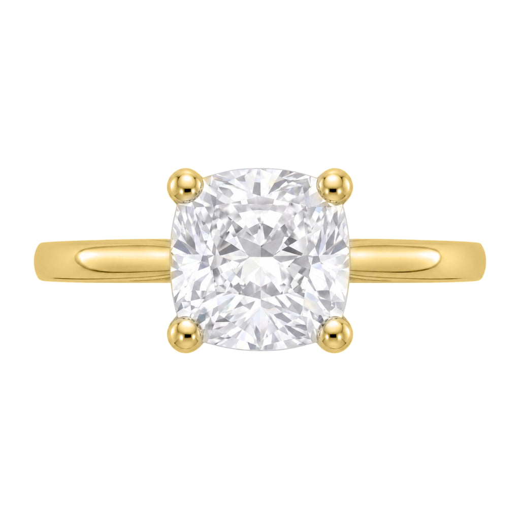 1-6 ctw Cushion Solitaire Engagement Ring