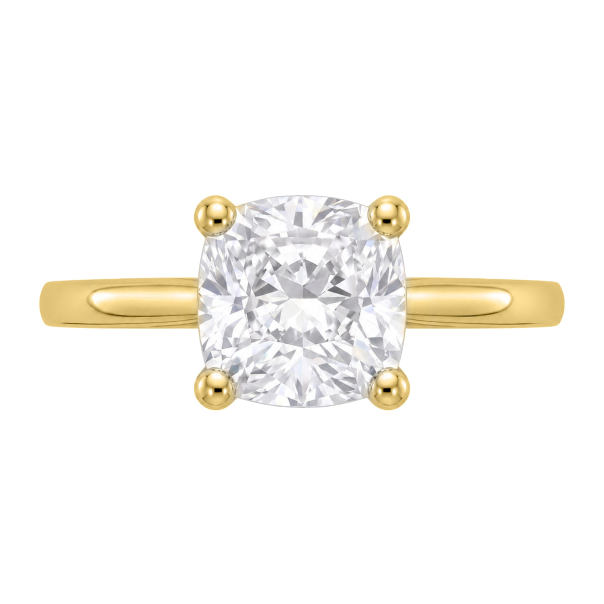 1-6 ctw Cushion Solitaire Engagement Ring