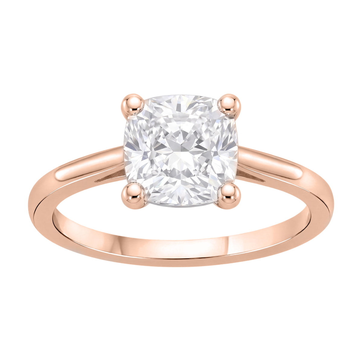 1-6 ctw Cushion Solitaire Engagement Ring