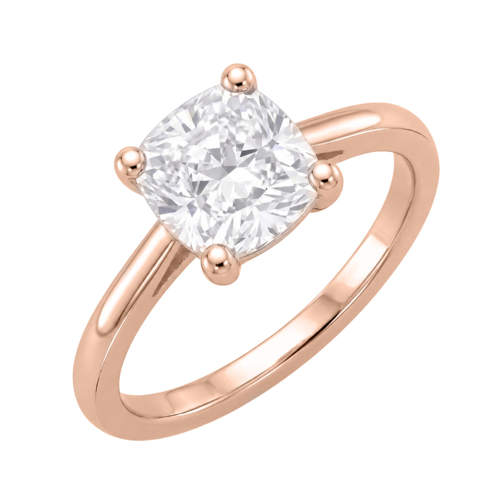 1-6 ctw Cushion Solitaire Engagement Ring