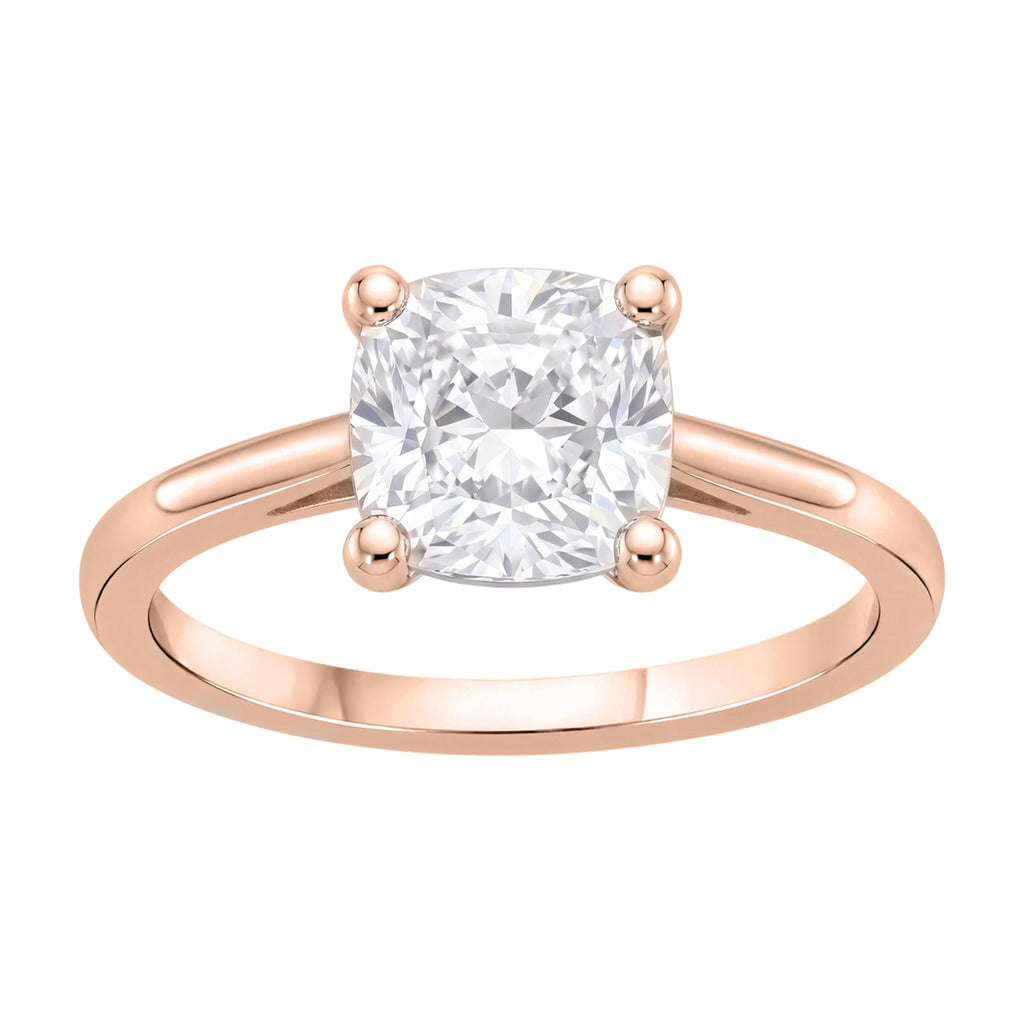1-6 ctw Cushion Solitaire Engagement Ring