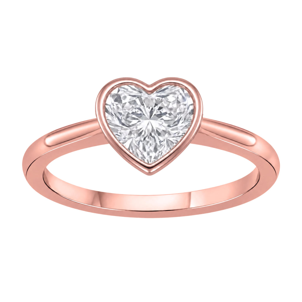 Solitaire Bezel Engagement Ring