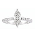 1.5-4.5 ctw Marquise Solitaire Wedding Ring