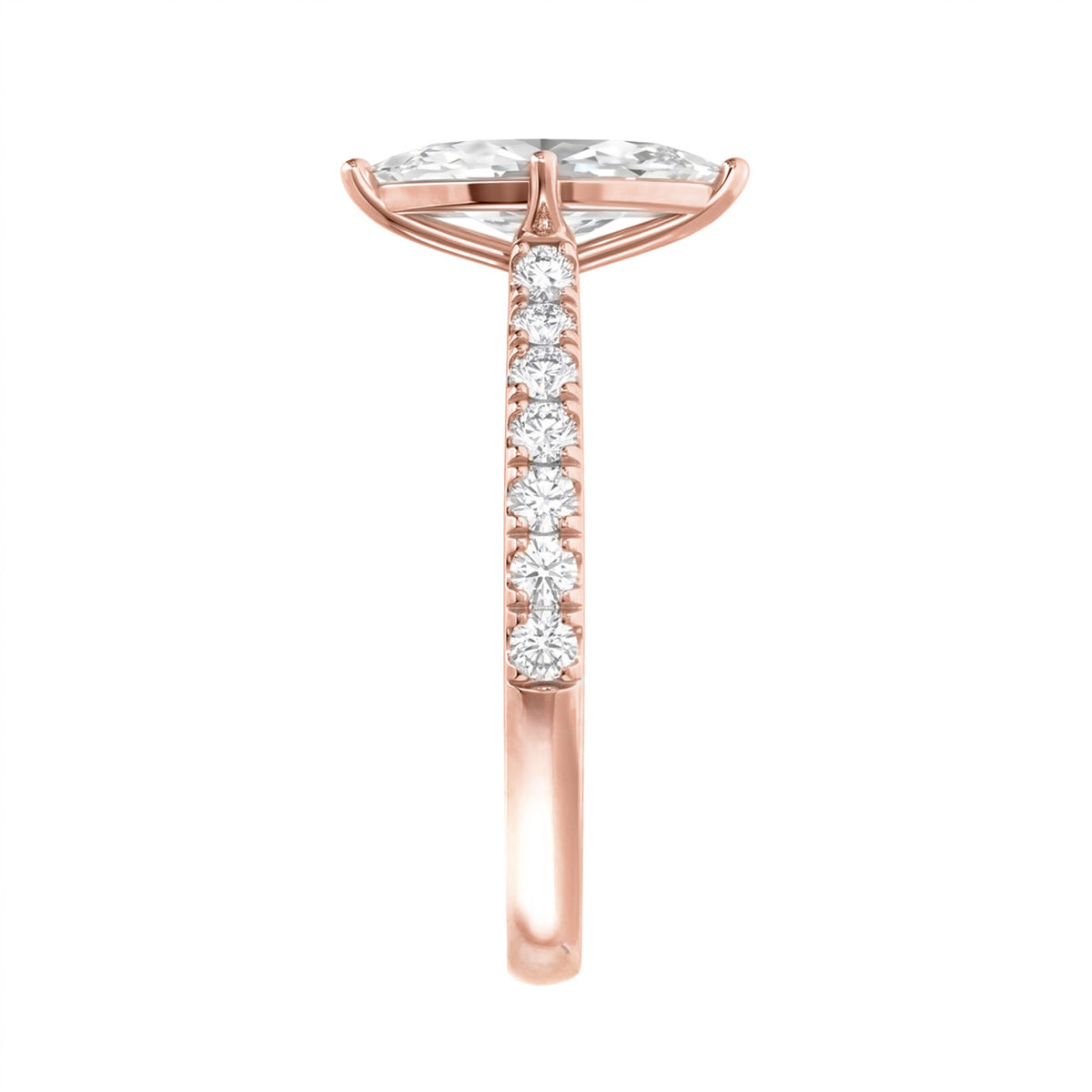 1.5-4.5 ctw Marquise Solitaire Wedding Ring