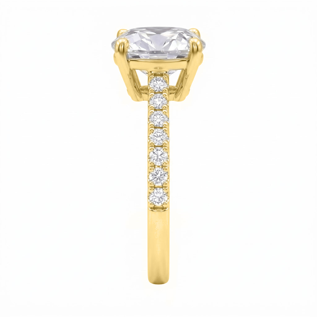 1-6 ctw Cushion Solitaire Wedding Ring