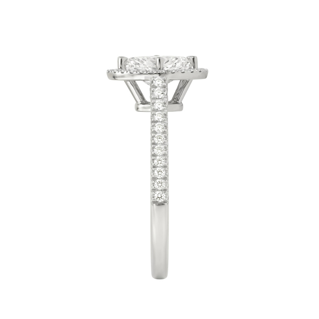Halo Engagement Ring