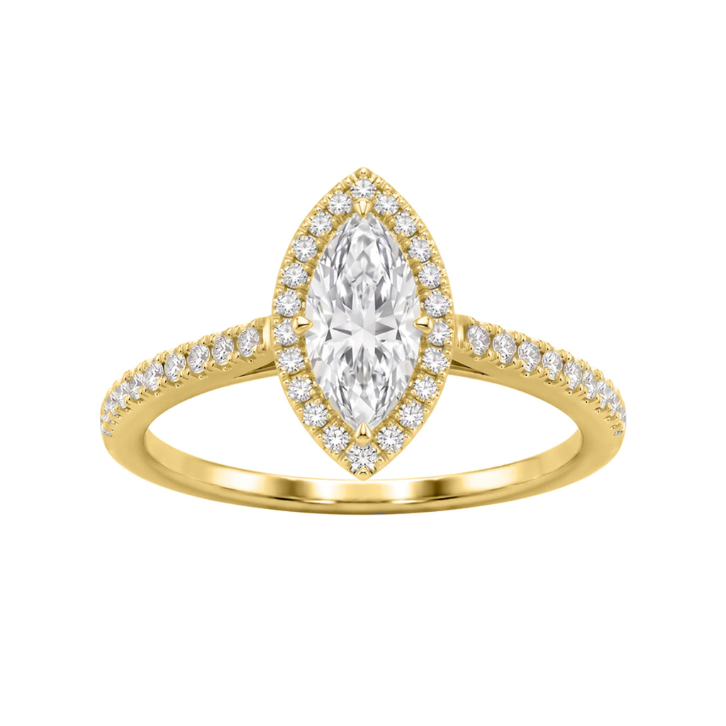 Halo Engagement Ring