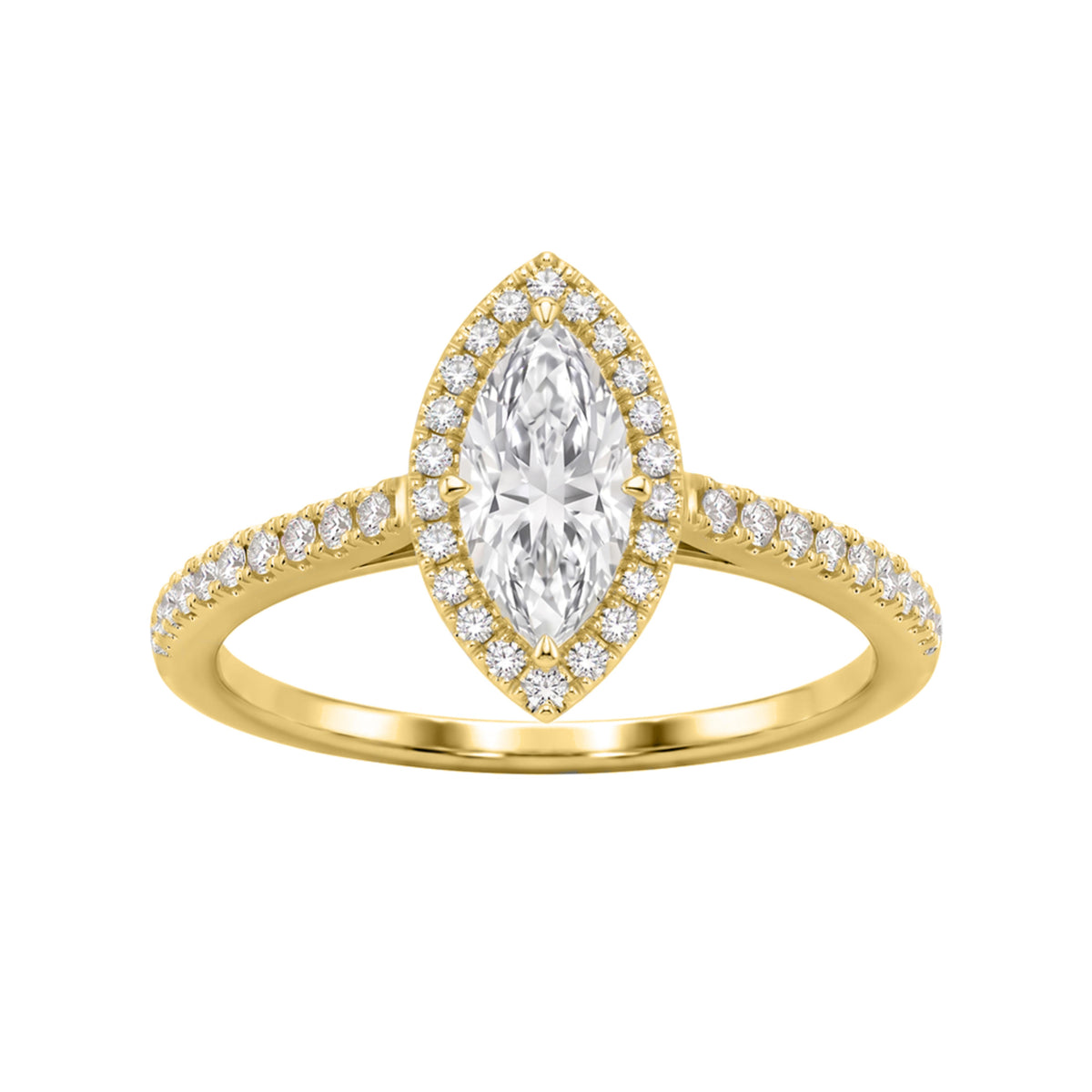 Halo Engagement Ring