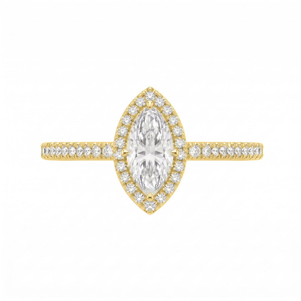 Halo Engagement Ring