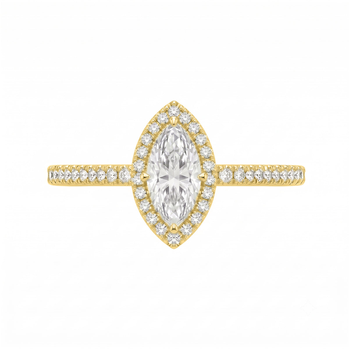 Halo Engagement Ring