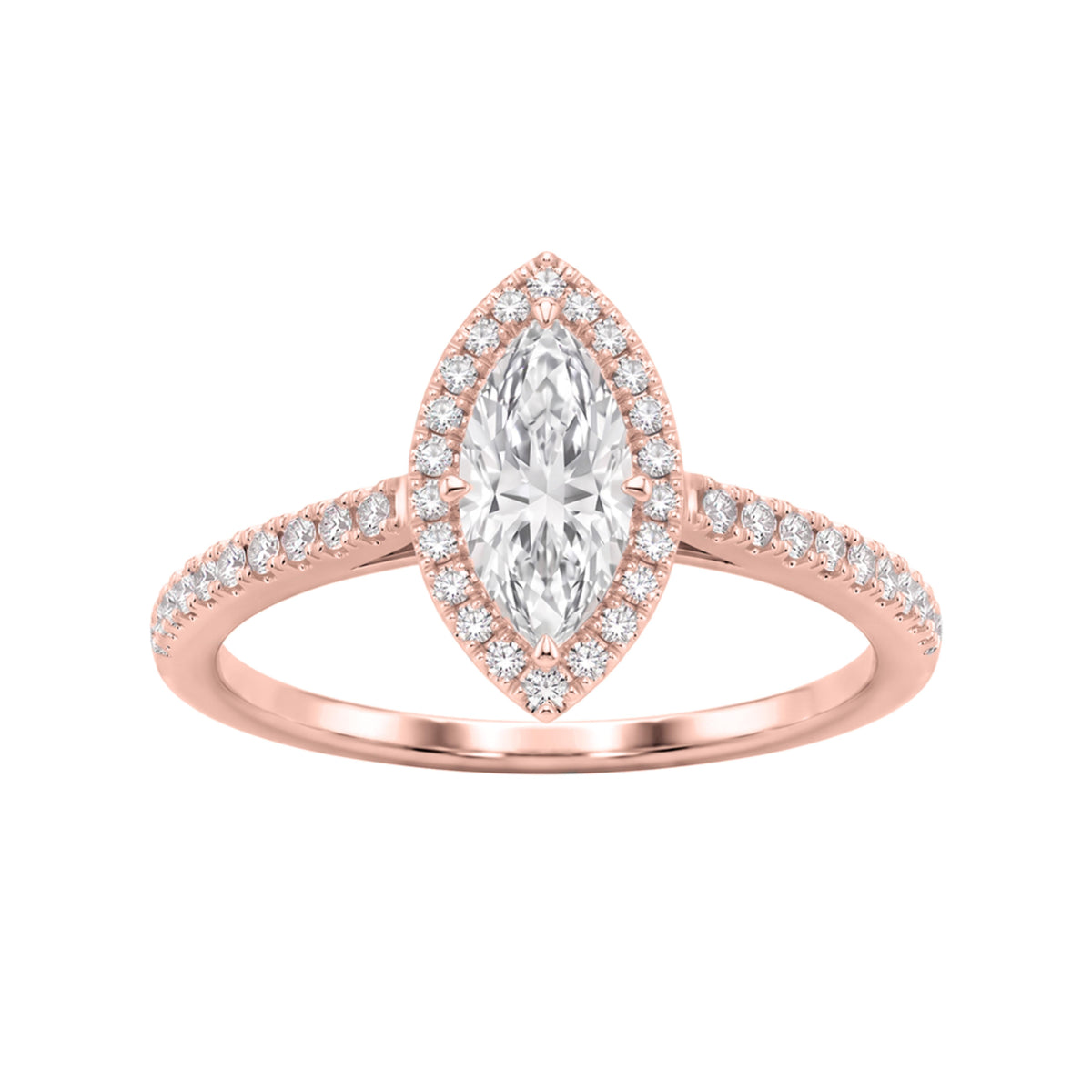 Halo Engagement Ring