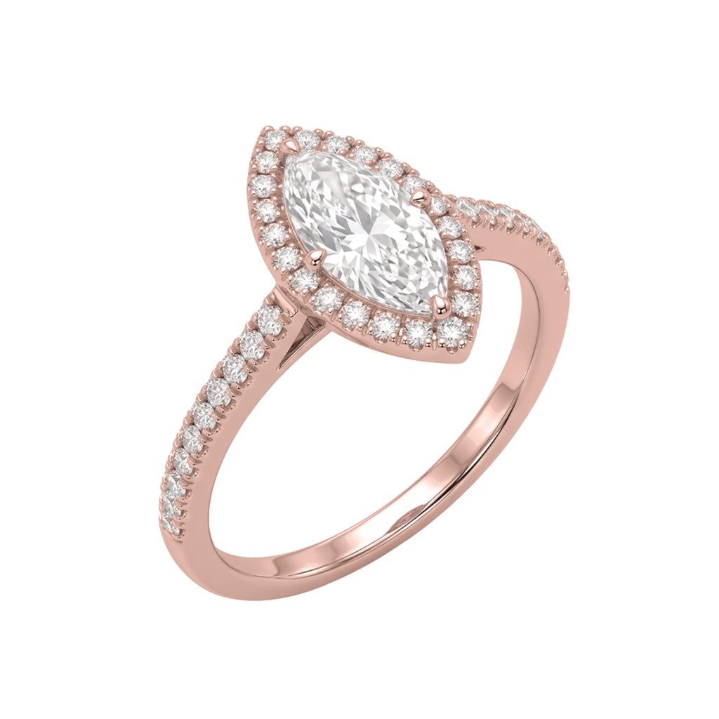 Halo Engagement Ring