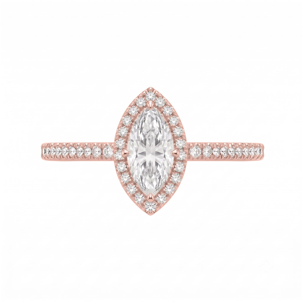 Halo Engagement Ring