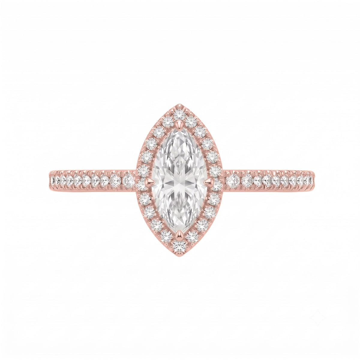 Halo Engagement Ring