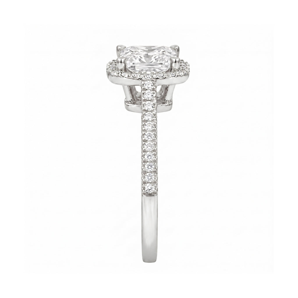 Halo Engagement Ring