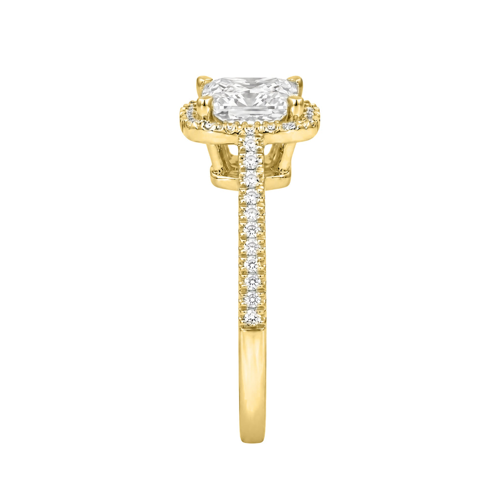 Halo Engagement Ring