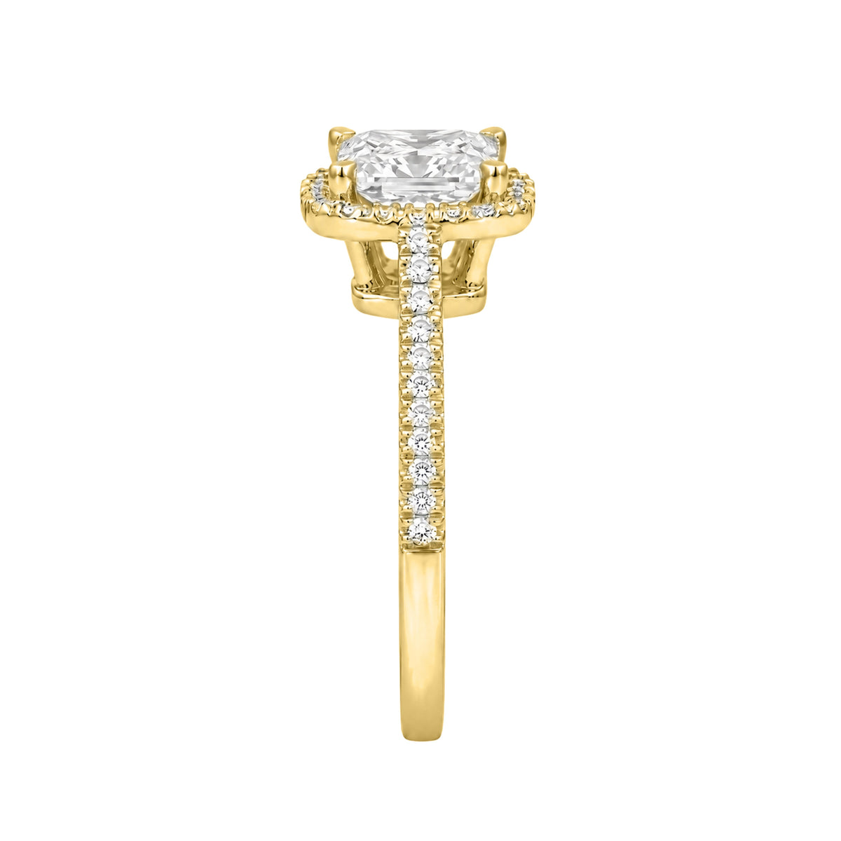Halo Engagement Ring