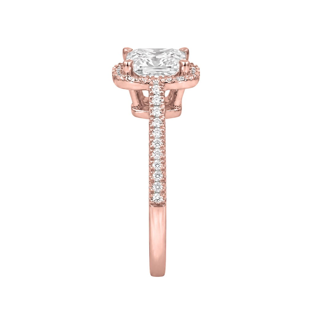 Halo Engagement Ring