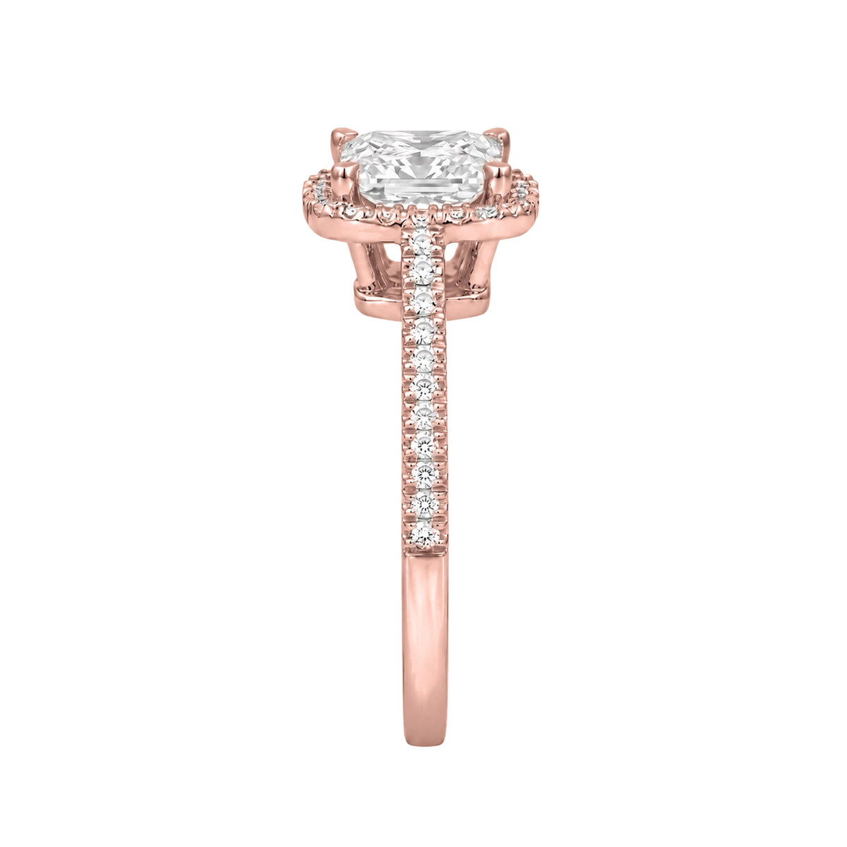 Halo Engagement Ring