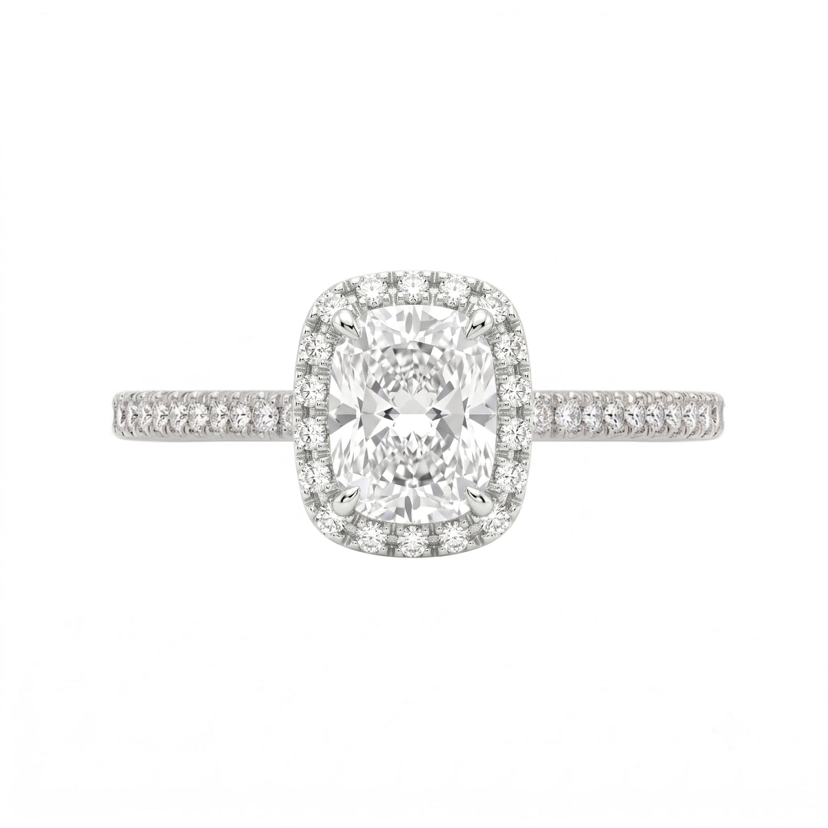 Halo Engagement Ring