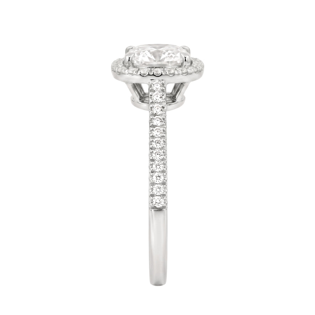 Halo Engagement Ring