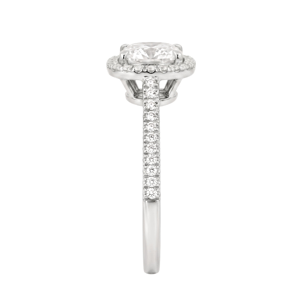 Halo Engagement Ring