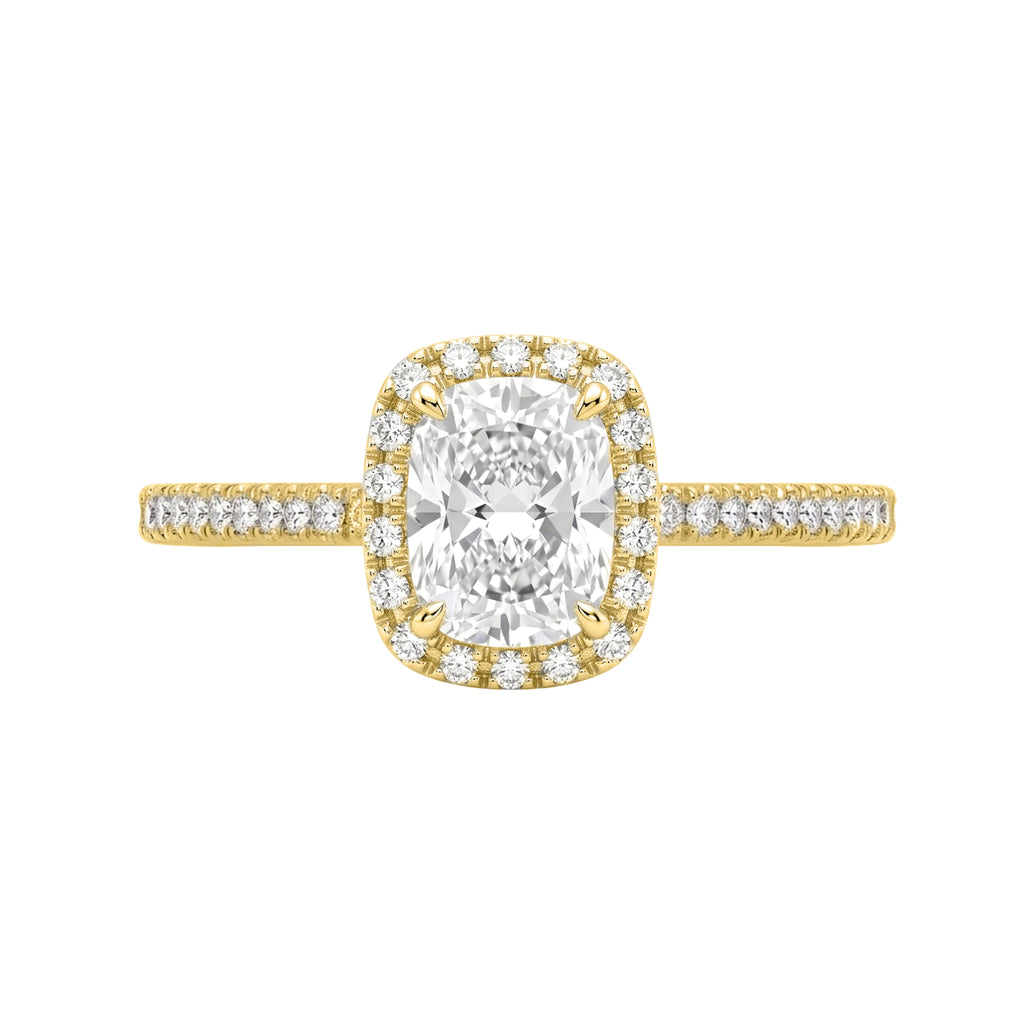 Halo Engagement Ring