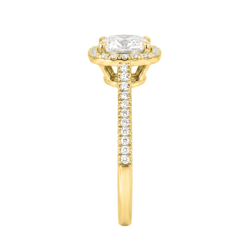 Halo Engagement Ring