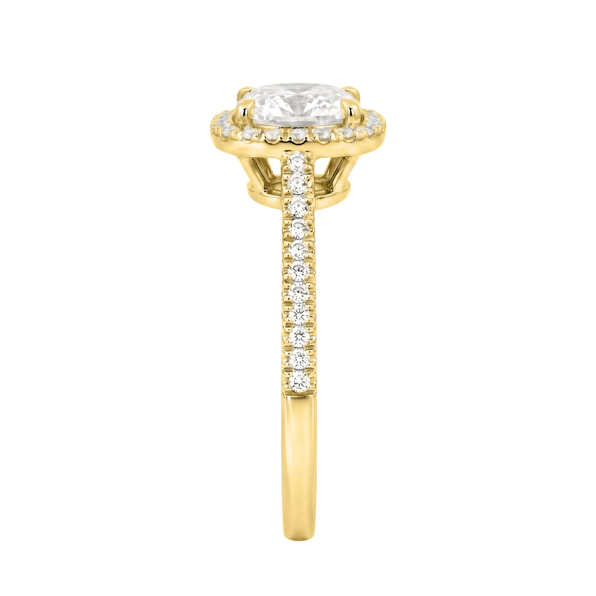Halo Engagement Ring