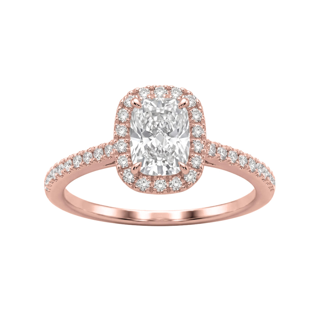 Halo Engagement Ring