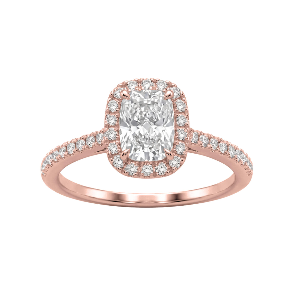 Halo Engagement Ring