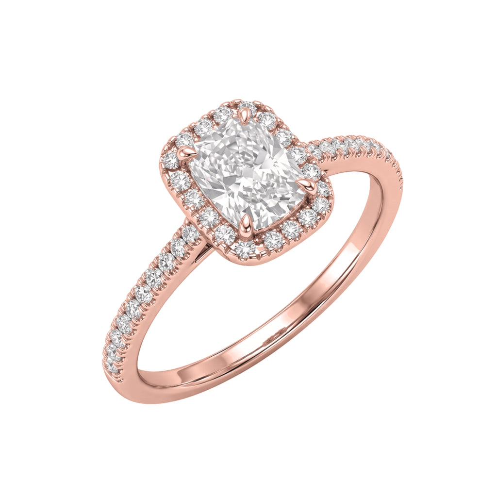 Halo Engagement Ring