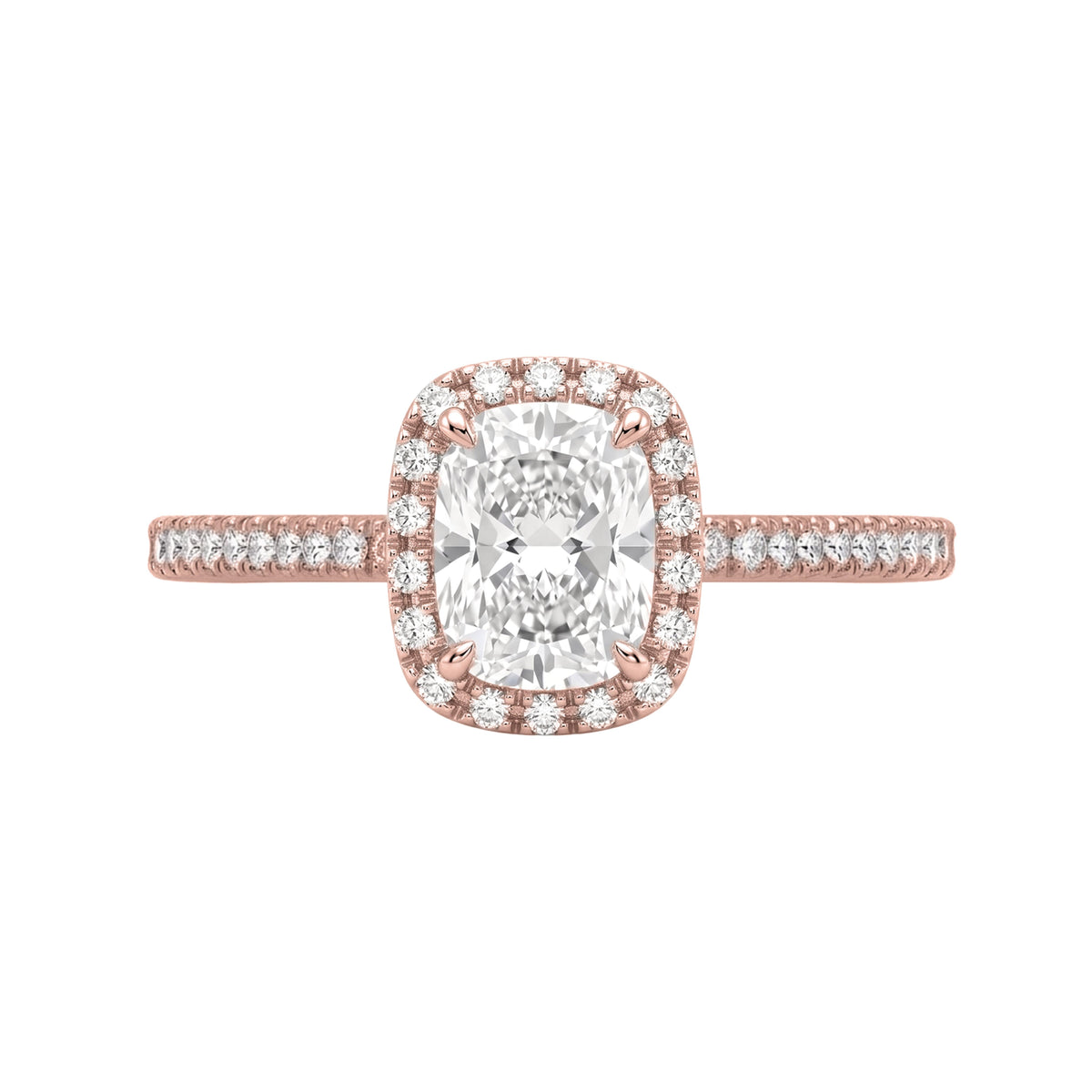 Halo Engagement Ring