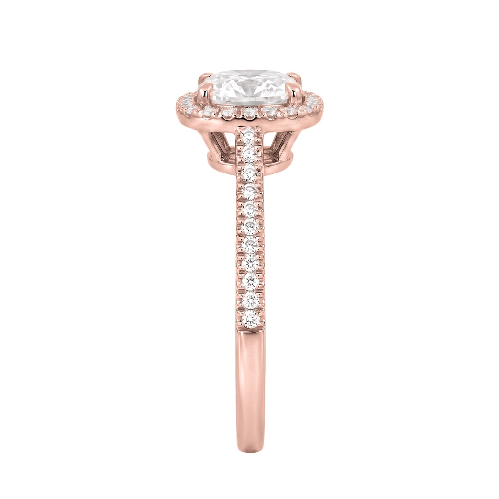 Halo Engagement Ring