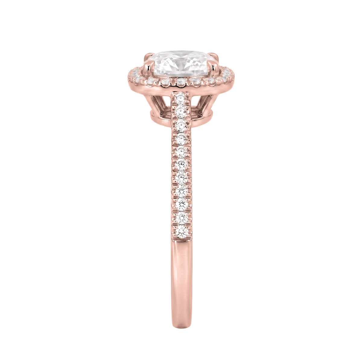 Halo Engagement Ring