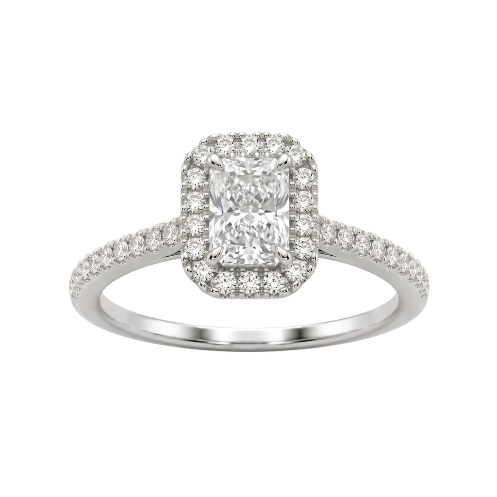 Halo Engagement Ring