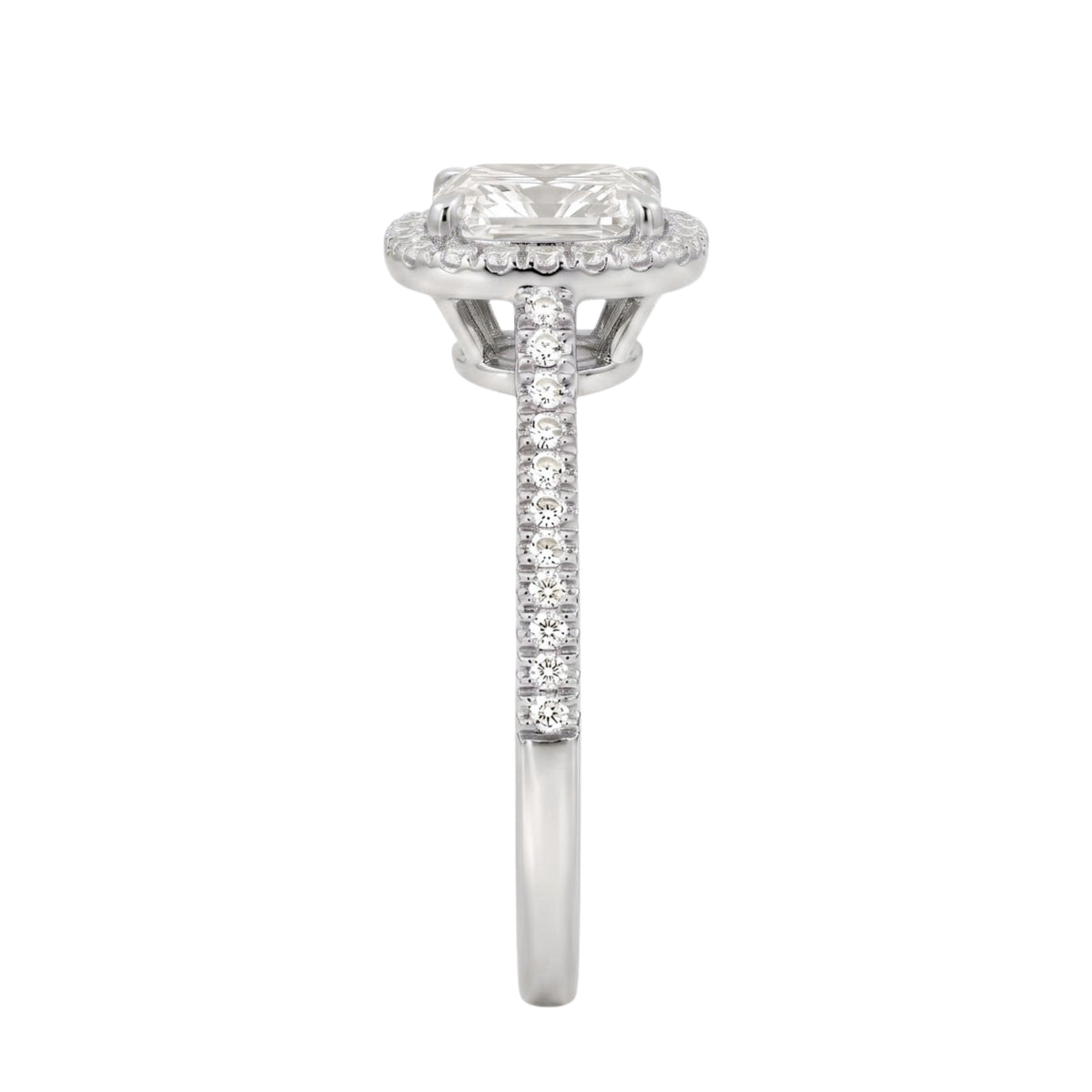 Halo Engagement Ring