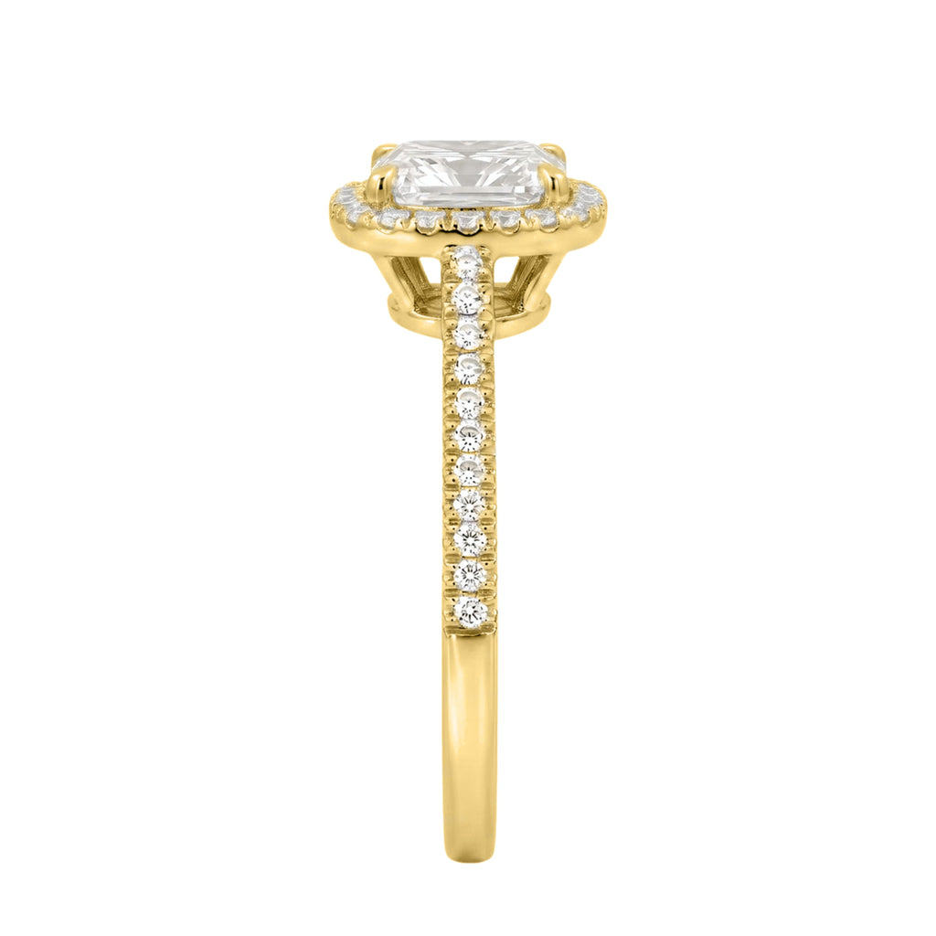 Halo Engagement Ring