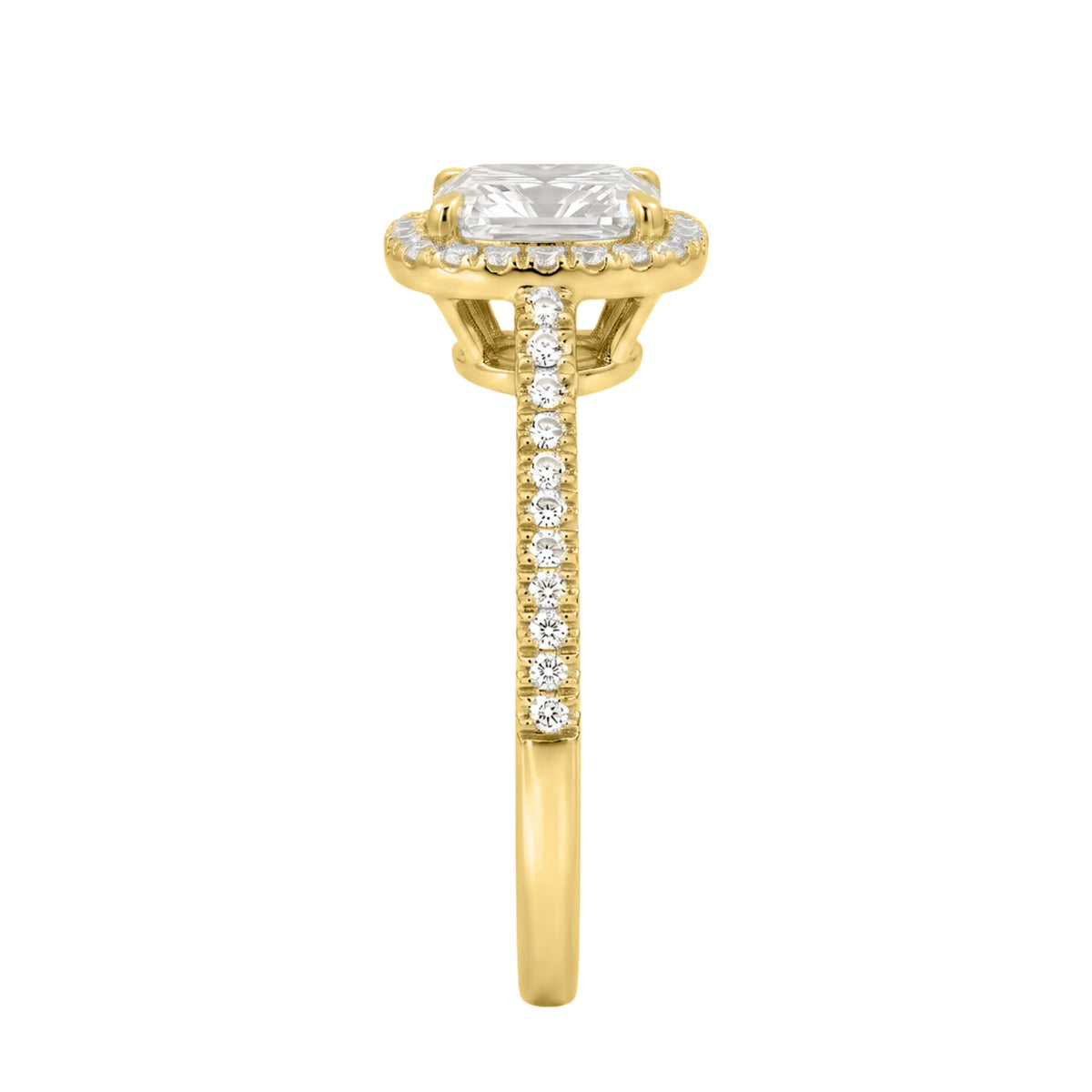Halo Engagement Ring