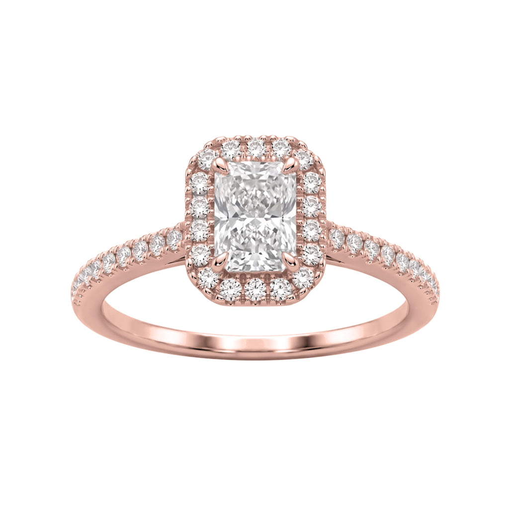 Halo Engagement Ring