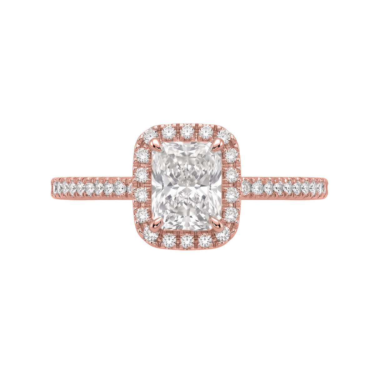 Halo Engagement Ring