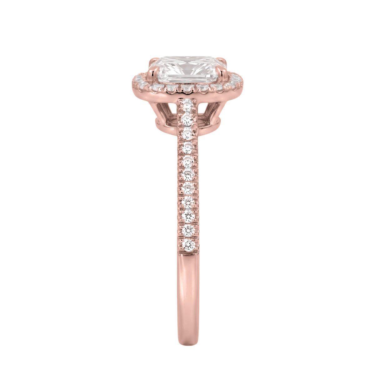 Halo Engagement Ring