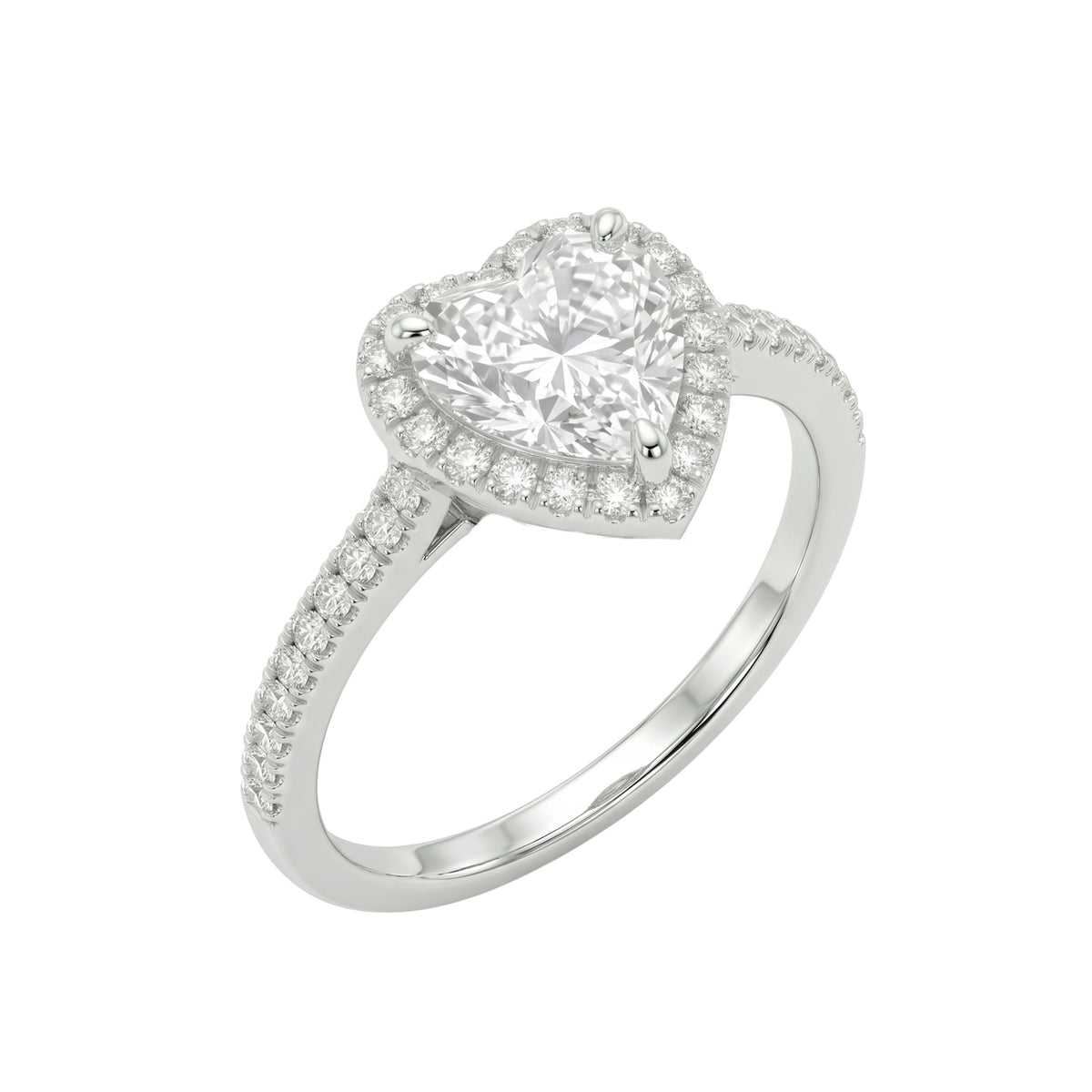 Halo Engagement Ring