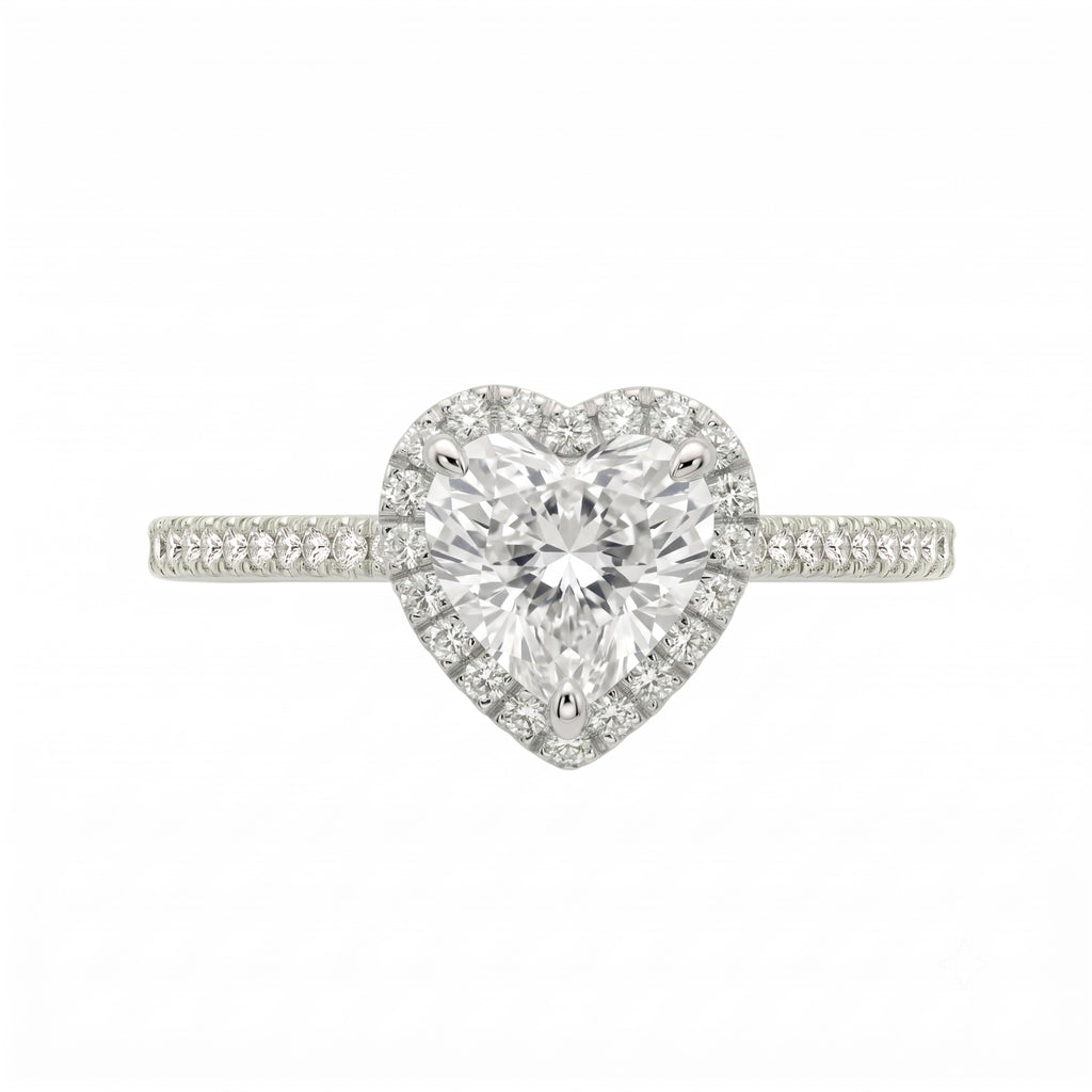 Halo Engagement Ring