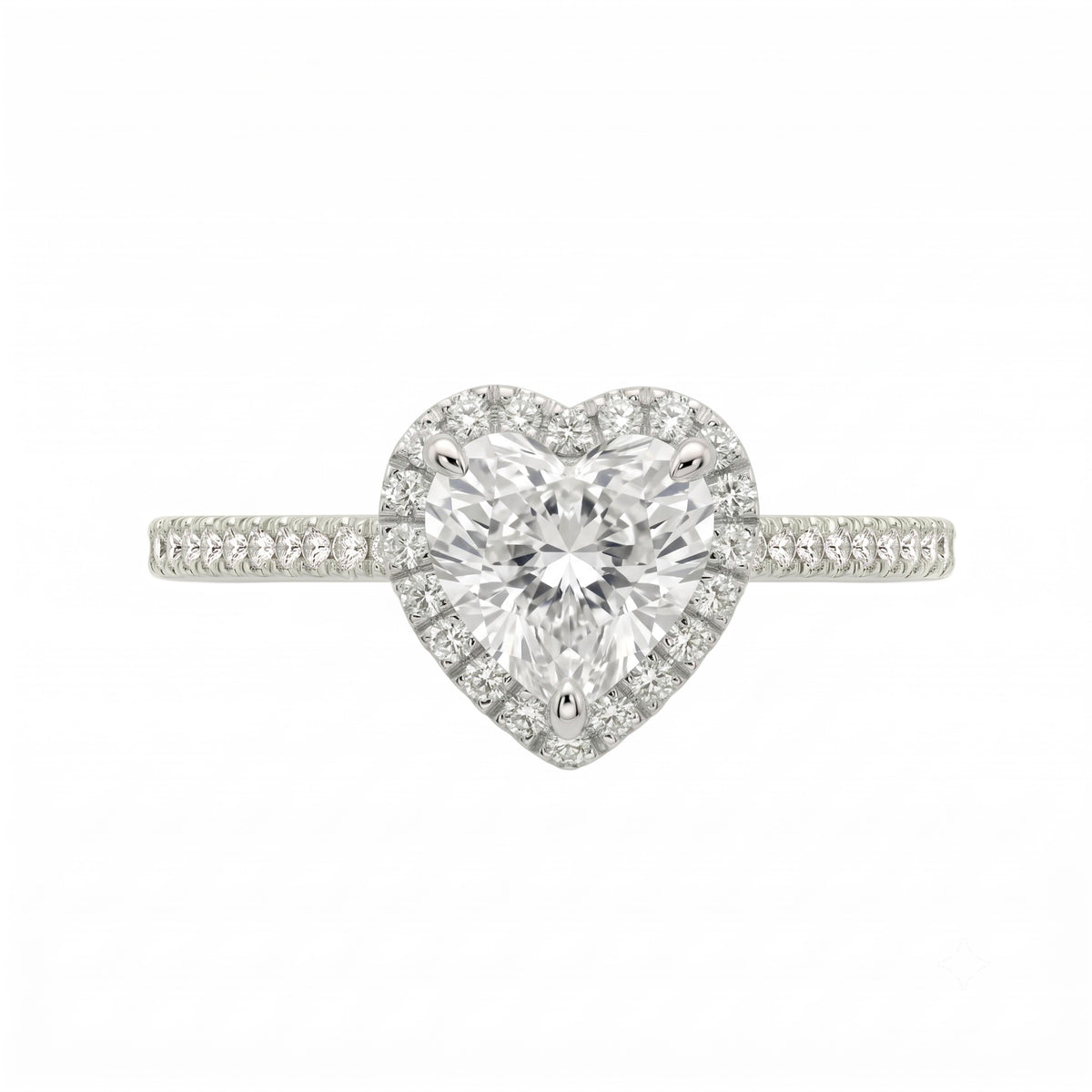 Halo Engagement Ring