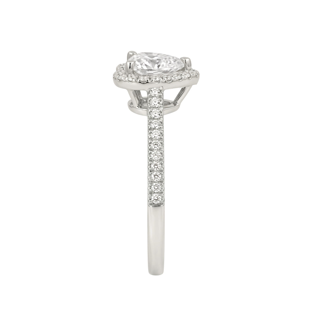 Halo Engagement Ring